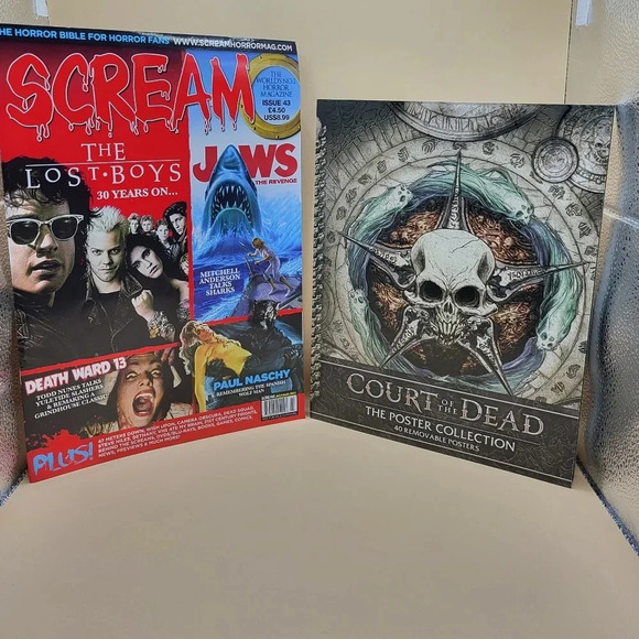 Scream Other - Court Of the Dead: The Poster Collection 40 Removable Posters & Scream Mag 2017